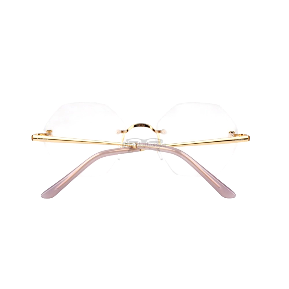 Cartier Icon Collection Titanium Geometric Rimless Eyeglasses CT0593O (8)