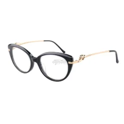 Cartier PANTHèRE Cateye Design Acetate Titanium Full Frame Eyeglasses CT0283O (12)