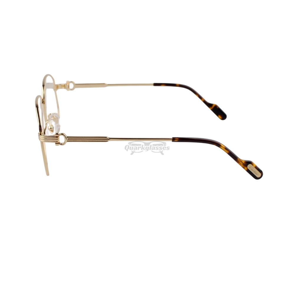 Cartier Première De Pilot Full Frame Titanium Eyeglasses CT0484O (10)