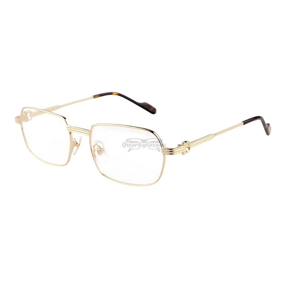 Cartier Première De Rectangle Titanium Full Frame Eyeglasses CT0483O (12)