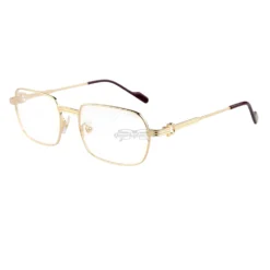 Cartier Première De Rectangle Titanium Full Frame Eyeglasses CT0483O (4)