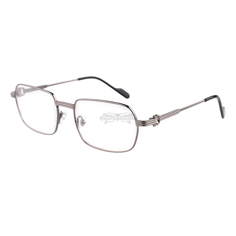 Cartier Première De Rectangle Titanium Full Frame Eyeglasses CT0483O (8)