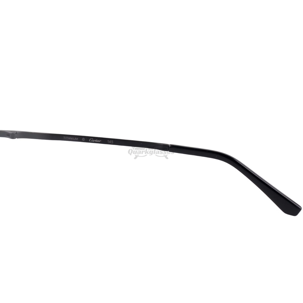 Cartier Santos De Double Bridge Titanium Full Frame Eyeglasses CT0320 (5)