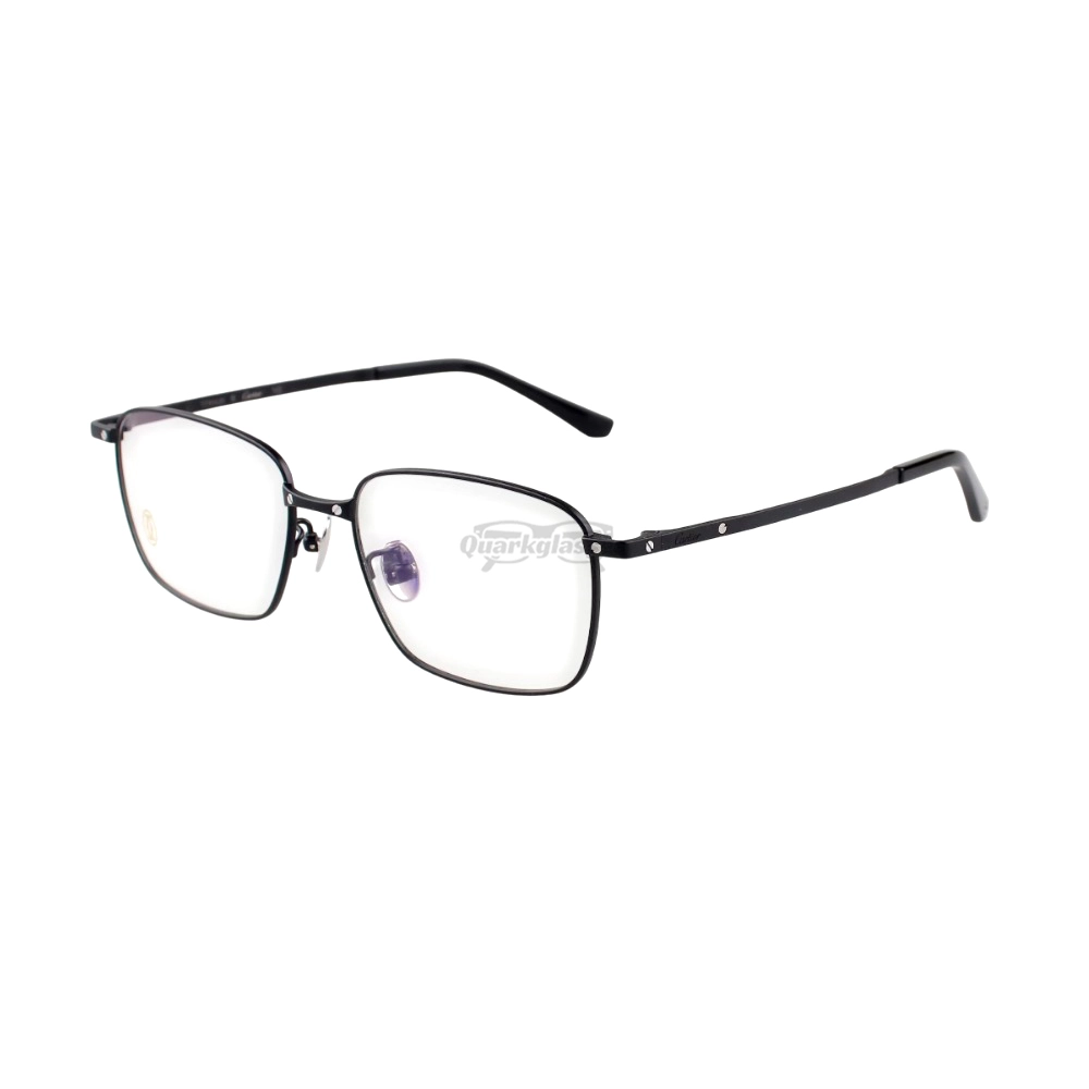 Cartier Santos De Double Bridge Titanium Full Frame Eyeglasses CT0320 (6)