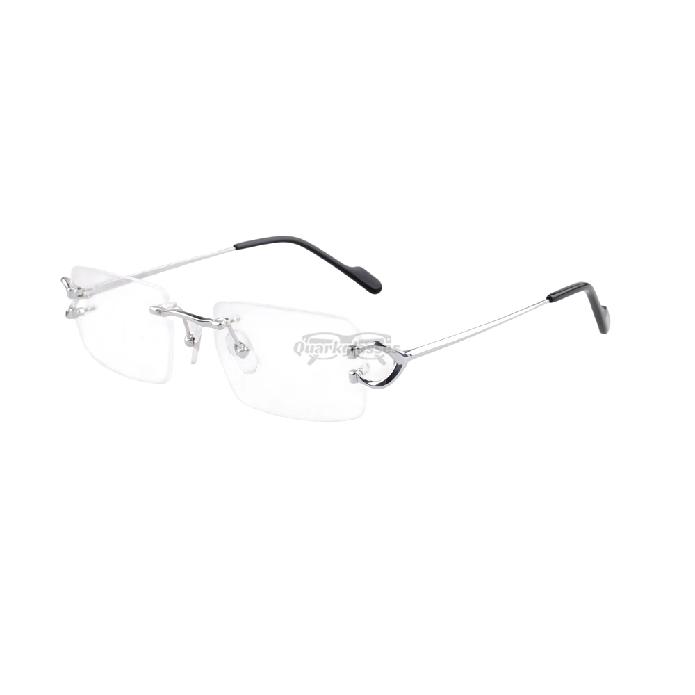 Cartier Singature C DE Rimless Titanium Eyeglasses CT0488O (5)