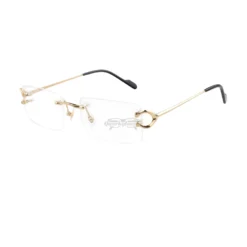 Cartier Singature C DE Rimless Titanium Eyeglasses CT0488O (8)