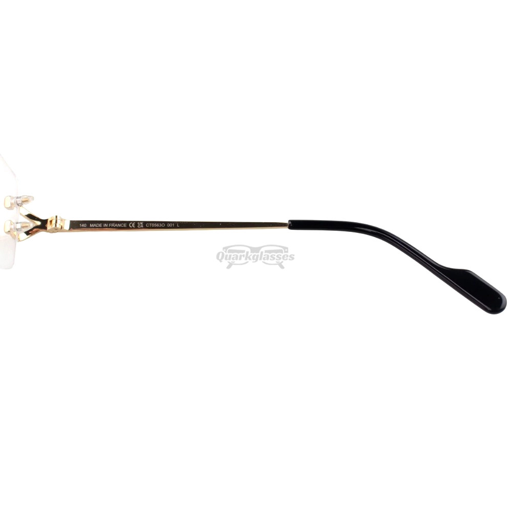 Cartier Singature C DE Rimless Titanium Eyeglasses CT0563O (7)