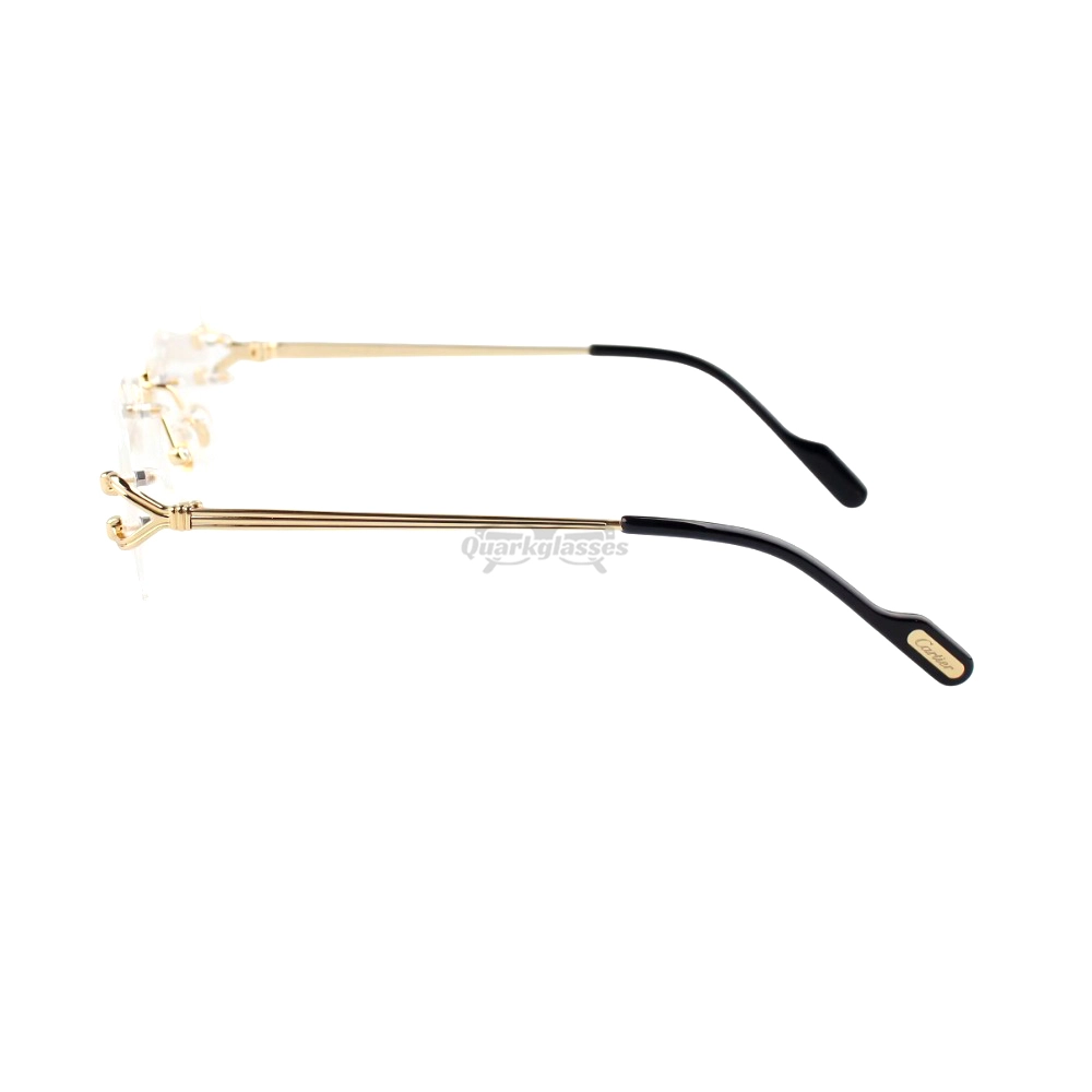 Cartier Singature C DE Rimless Titanium Eyeglasses CT0563O (9)