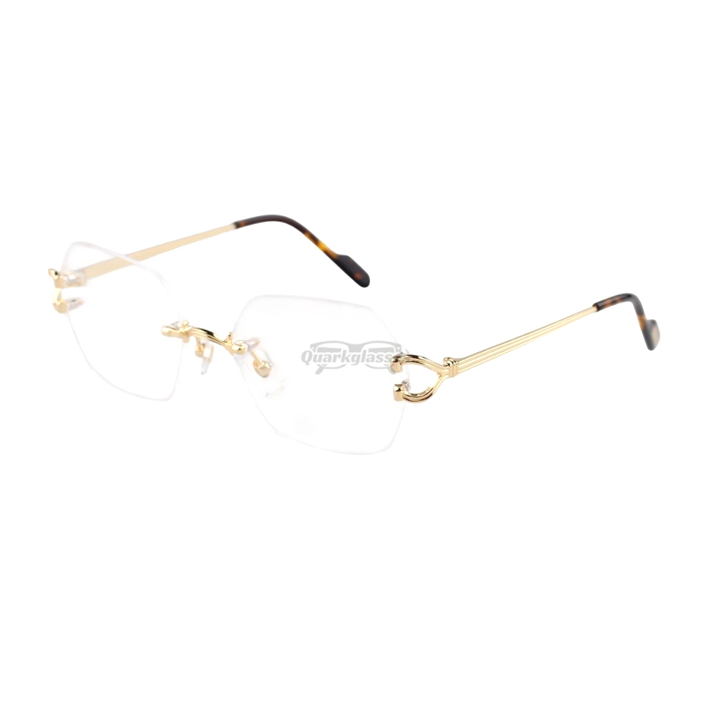 Cartier Singature C DE Rimless Titanium Eyeglasses CT0564O (3)