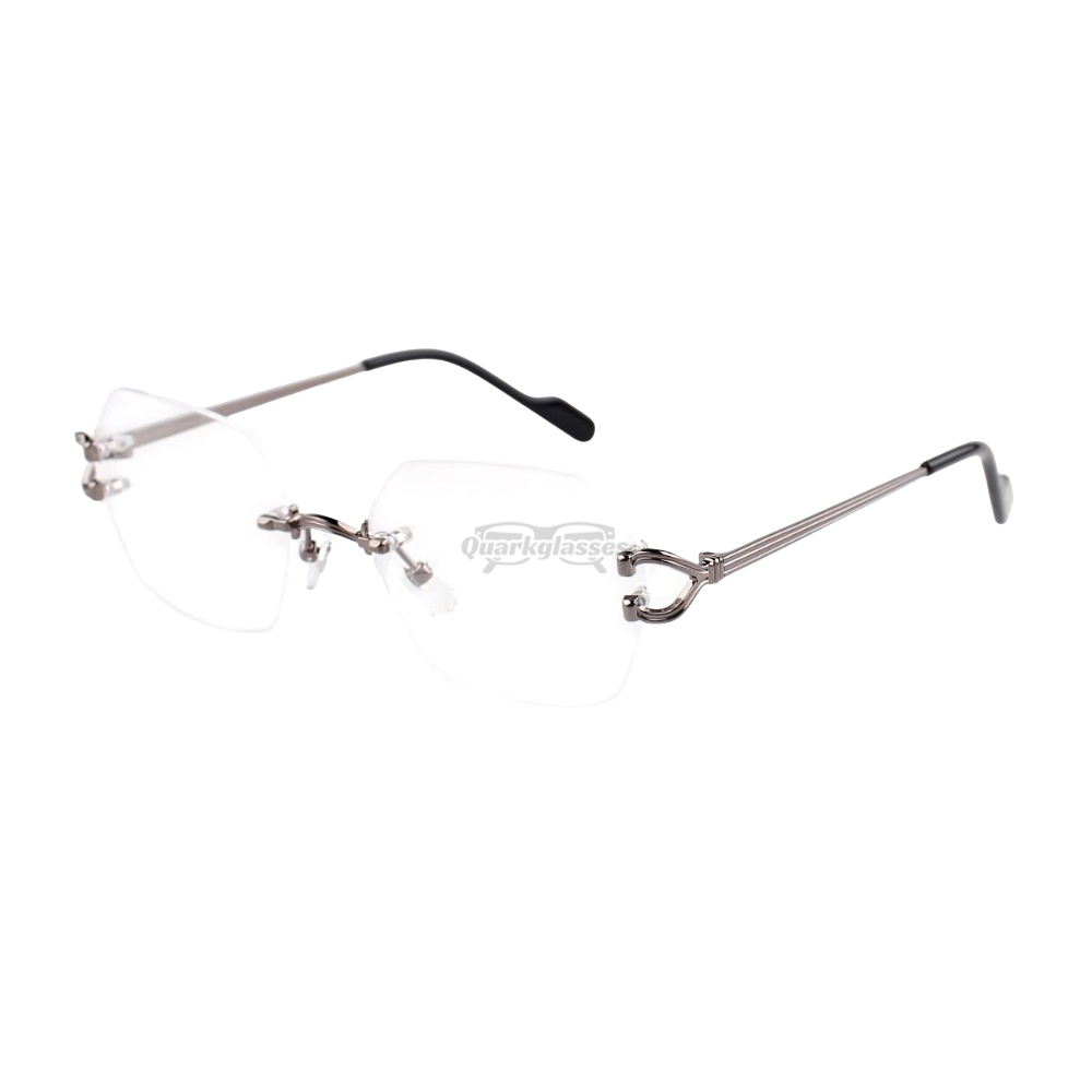 Cartier Singature C DE Rimless Titanium Eyeglasses CT0564O (4)