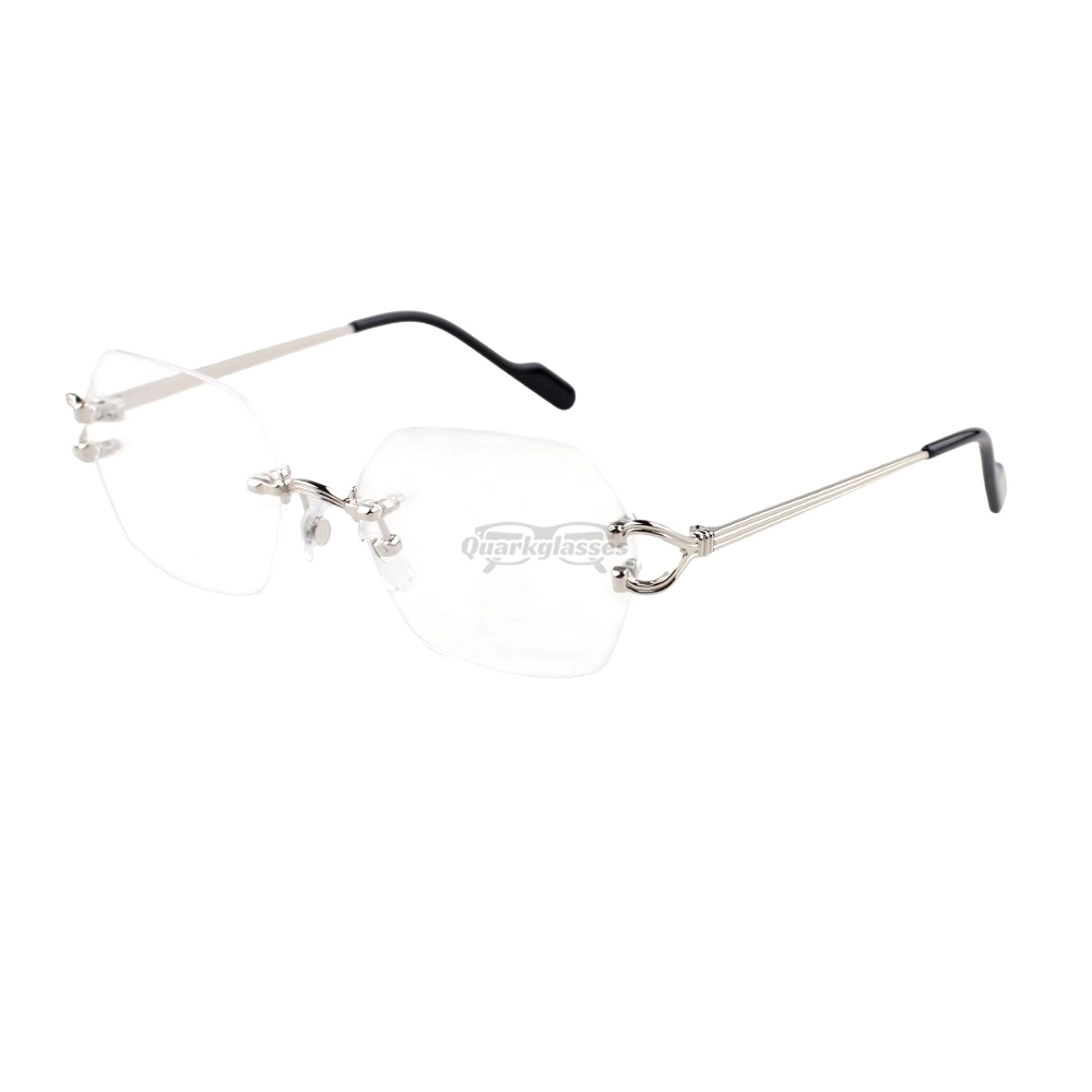 Cartier Singature C DE Rimless Titanium Eyeglasses CT0564O (5)